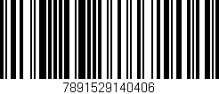 Código de barras (EAN, GTIN, SKU, ISBN): '7891529140406'