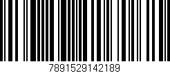 Código de barras (EAN, GTIN, SKU, ISBN): '7891529142189'