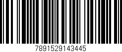 Código de barras (EAN, GTIN, SKU, ISBN): '7891529143445'