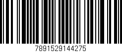 Código de barras (EAN, GTIN, SKU, ISBN): '7891529144275'