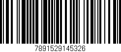Código de barras (EAN, GTIN, SKU, ISBN): '7891529145326'