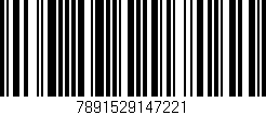 Código de barras (EAN, GTIN, SKU, ISBN): '7891529147221'