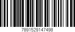 Código de barras (EAN, GTIN, SKU, ISBN): '7891529147498'