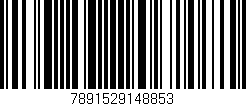 Código de barras (EAN, GTIN, SKU, ISBN): '7891529148853'