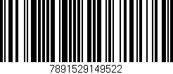 Código de barras (EAN, GTIN, SKU, ISBN): '7891529149522'