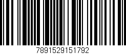 Código de barras (EAN, GTIN, SKU, ISBN): '7891529151792'