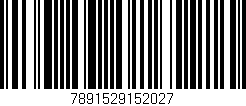 Código de barras (EAN, GTIN, SKU, ISBN): '7891529152027'