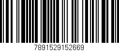 Código de barras (EAN, GTIN, SKU, ISBN): '7891529152669'