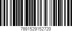 Código de barras (EAN, GTIN, SKU, ISBN): '7891529152720'