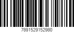 Código de barras (EAN, GTIN, SKU, ISBN): '7891529152980'