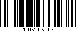 Código de barras (EAN, GTIN, SKU, ISBN): '7891529153086'