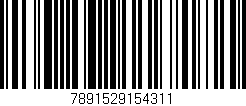 Código de barras (EAN, GTIN, SKU, ISBN): '7891529154311'