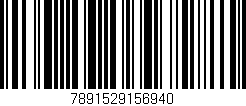 Código de barras (EAN, GTIN, SKU, ISBN): '7891529156940'