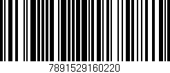 Código de barras (EAN, GTIN, SKU, ISBN): '7891529160220'