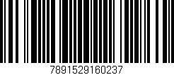 Código de barras (EAN, GTIN, SKU, ISBN): '7891529160237'