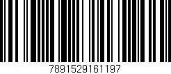 Código de barras (EAN, GTIN, SKU, ISBN): '7891529161197'