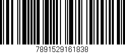 Código de barras (EAN, GTIN, SKU, ISBN): '7891529161838'