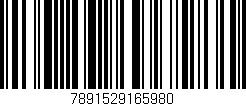 Código de barras (EAN, GTIN, SKU, ISBN): '7891529165980'