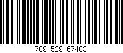 Código de barras (EAN, GTIN, SKU, ISBN): '7891529167403'