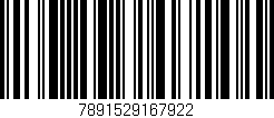 Código de barras (EAN, GTIN, SKU, ISBN): '7891529167922'