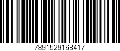 Código de barras (EAN, GTIN, SKU, ISBN): '7891529168417'