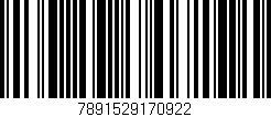 Código de barras (EAN, GTIN, SKU, ISBN): '7891529170922'