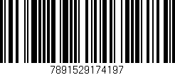 Código de barras (EAN, GTIN, SKU, ISBN): '7891529174197'