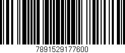 Código de barras (EAN, GTIN, SKU, ISBN): '7891529177600'
