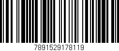 Código de barras (EAN, GTIN, SKU, ISBN): '7891529178119'