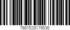 Código de barras (EAN, GTIN, SKU, ISBN): '7891529179536'