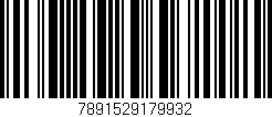 Código de barras (EAN, GTIN, SKU, ISBN): '7891529179932'