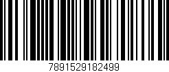 Código de barras (EAN, GTIN, SKU, ISBN): '7891529182499'