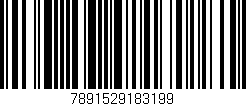 Código de barras (EAN, GTIN, SKU, ISBN): '7891529183199'