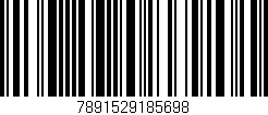 Código de barras (EAN, GTIN, SKU, ISBN): '7891529185698'