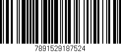 Código de barras (EAN, GTIN, SKU, ISBN): '7891529187524'