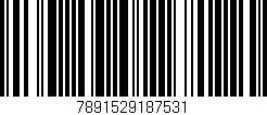 Código de barras (EAN, GTIN, SKU, ISBN): '7891529187531'