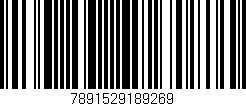 Código de barras (EAN, GTIN, SKU, ISBN): '7891529189269'