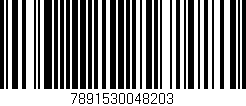 Código de barras (EAN, GTIN, SKU, ISBN): '7891530048203'