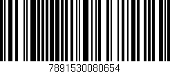 Código de barras (EAN, GTIN, SKU, ISBN): '7891530080654'