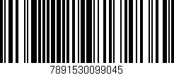 Código de barras (EAN, GTIN, SKU, ISBN): '7891530099045'