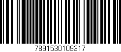 Código de barras (EAN, GTIN, SKU, ISBN): '7891530109317'