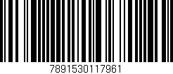 Código de barras (EAN, GTIN, SKU, ISBN): '7891530117961'