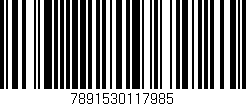 Código de barras (EAN, GTIN, SKU, ISBN): '7891530117985'