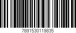 Código de barras (EAN, GTIN, SKU, ISBN): '7891530119835'