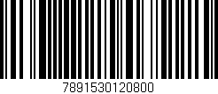 Código de barras (EAN, GTIN, SKU, ISBN): '7891530120800'