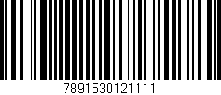 Código de barras (EAN, GTIN, SKU, ISBN): '7891530121111'