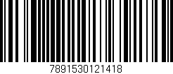 Código de barras (EAN, GTIN, SKU, ISBN): '7891530121418'