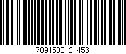 Código de barras (EAN, GTIN, SKU, ISBN): '7891530121456'