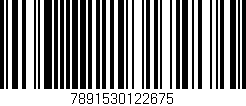 Código de barras (EAN, GTIN, SKU, ISBN): '7891530122675'