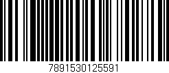 Código de barras (EAN, GTIN, SKU, ISBN): '7891530125591'